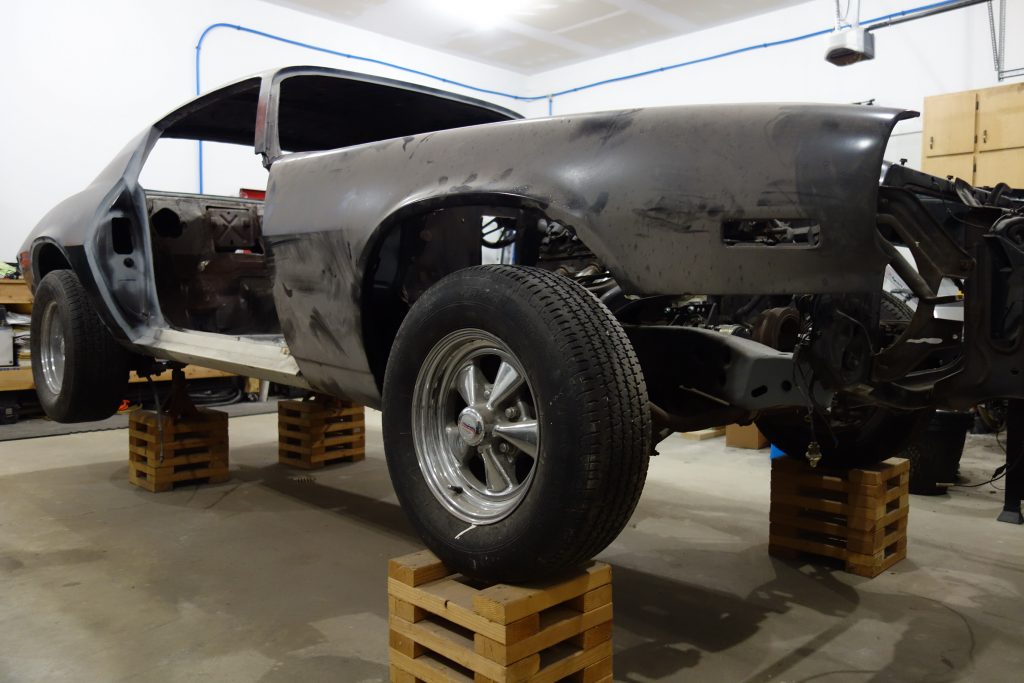 Current state of 1971 Camaro project