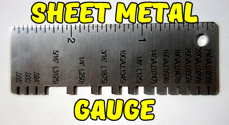 Eapele Sheet Metal Gauge Tool