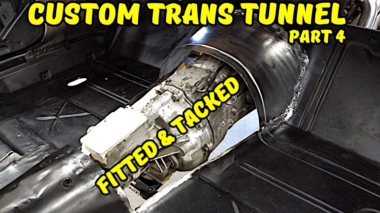 Custom Transmission Tunnel Fabrication Part 4 - Fitted & Tack Welded ...