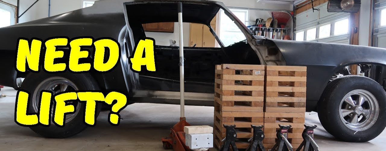 How To Get Your Car Onto Diy Wheel Stands Restocar - Diy Car Lift Stands