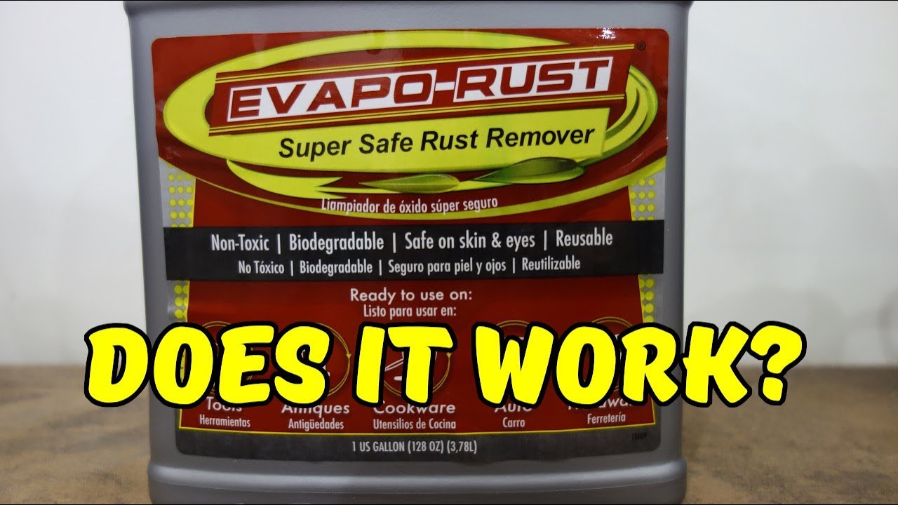Safely Remove Rust From Metal Car Parts Using Evapo-Rust - RestoCar